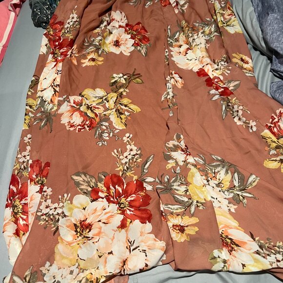 Windsor Floral Chiffon Skirt size xl - Picture 6 of 10